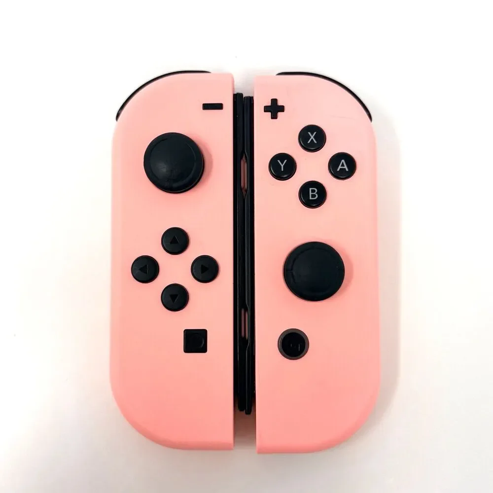 Nintendo Switch Joy Con Pastel Pink Controllers Left Right Pair Set